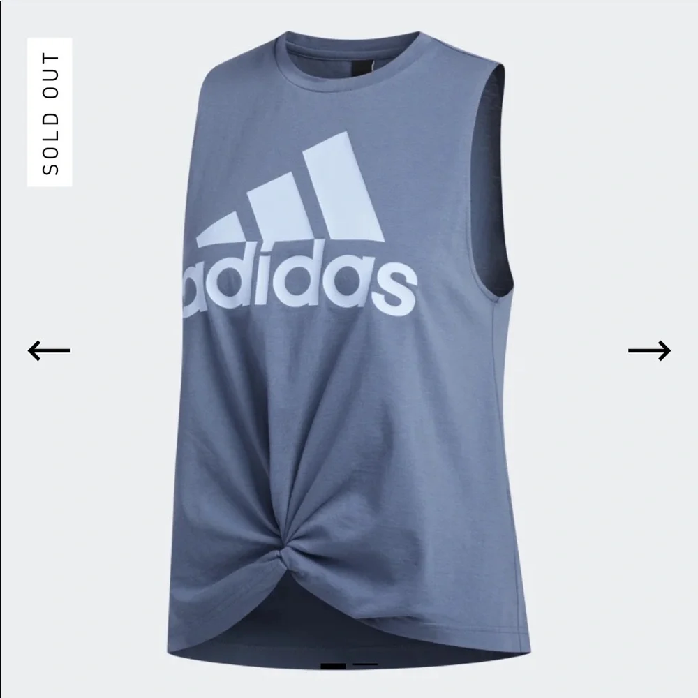 Adidas Knotted Tank Top